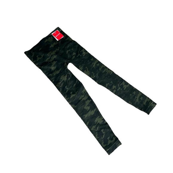 Spanx Look At Me Now Leggings Green Camo - Picture 5 of 9